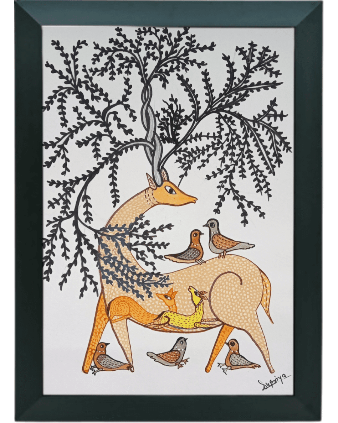 Indian Folk Art Painting