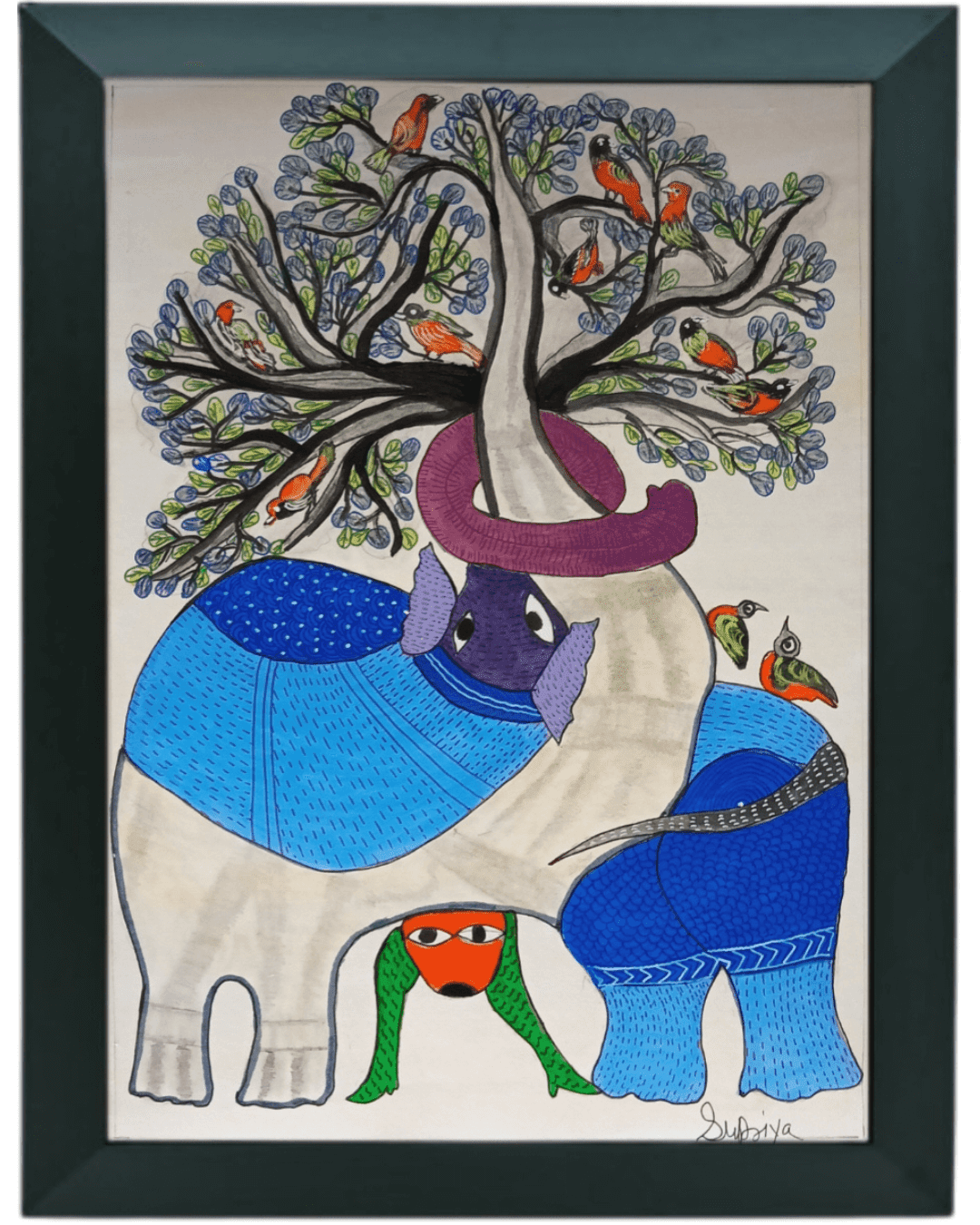 Gond Art Elements