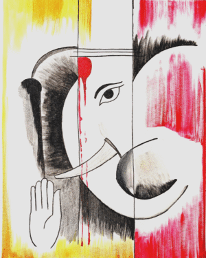 Lord Ganesha Painting