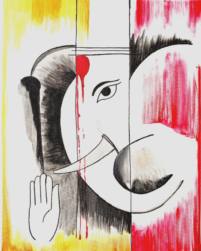 Lord Ganesha Painting