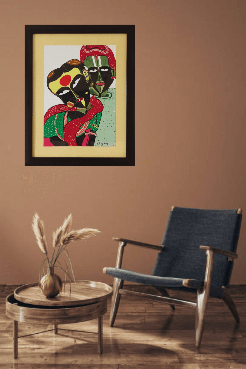 Braj Art Gallery | Radha Krishana Painting on Canvas